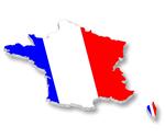 French Map Flag French Map Flag